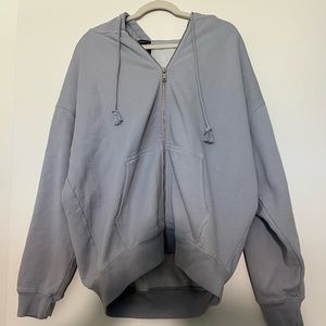 Brandy Melville Zip Hoodie NWT